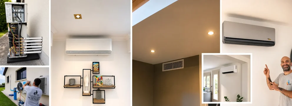 Solutions de climatisation réversible - F2C Florian Chêne Chauffage