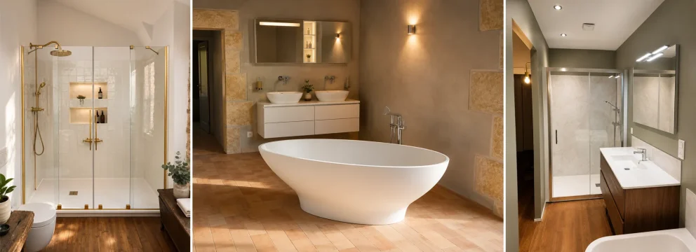 Aménagement de salles de bain - Florian Chêne Chauffage
